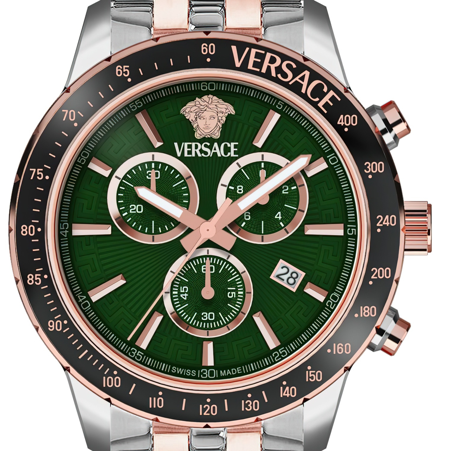 Versace Herren Armbanduhr VERSACE SPORT CHRONO - VEZCA Bicolor VEZCA0424 – Bild 3