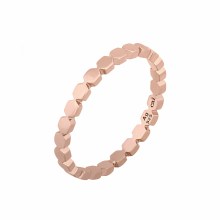 Ring 925/- Sterling Silber rosévergoldet Hexagon Stacking 41184743653470 Ring 925/- Sterling Silber rosévergoldet Hexagon Stacking 41184743653470