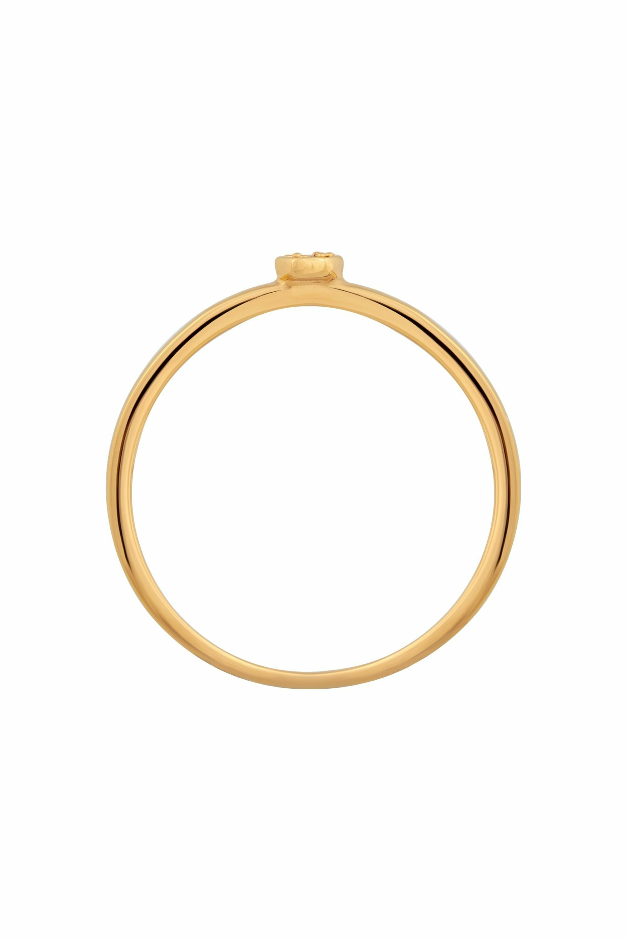 Ring 925/- Sterling Silber vergoldet Hexagon mit Zirkonia Stacking 4118473664111... – Bild 3