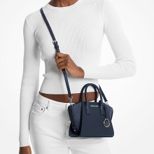 Michael Kors Handtasche Damen Avril Extra‑Small Leather Satchel Navy 35F4S4VC0L Michael Kors Handtasche Damen Avril Extra‑Small Leather Satchel Navy 35F4S4VC0L