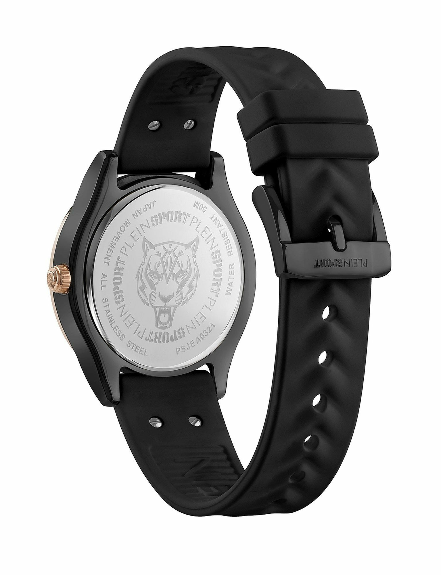 Plein Sport Damenuhr Eclipse PSJEA0324 Edelstahl / Silikon 36 mm – Bild 3