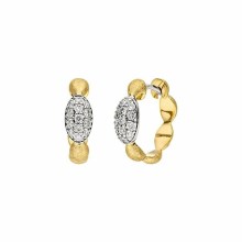 Elaine Firenze Damen Creolen 14ct. Gelbgold 75032550E/3 Elaine Firenze Damen Creolen 14ct. Gelbgold 75032550E/3