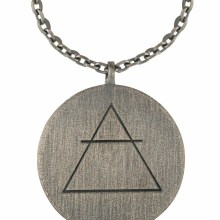 Halskette Element Luft 925/- Sterling Silber oxidiert 41184639778910 Halskette Element Luft 925/- Sterling Silber oxidiert 41184639778910