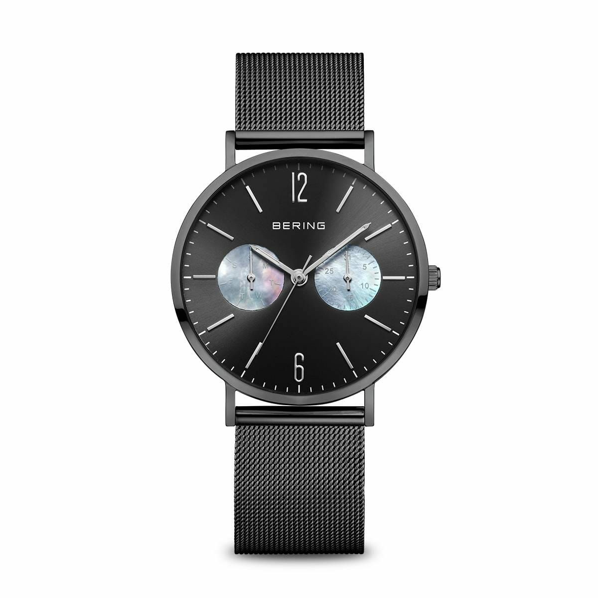 Bering Damen Armbanduhr Classic 36 mm Armband Milanaise 14236-123 Bering Damen Armbanduhr Classic 36 mm Armband Milanaise 14236-123