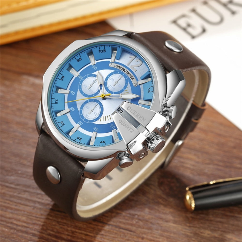 CURREN Men%27s Quartz Watch - Waterproof, Date Display, Perfect for Business & Cas... CURREN Men%27s Quartz Watch - Waterproof, Date Display, Perfect for Business & Cas...