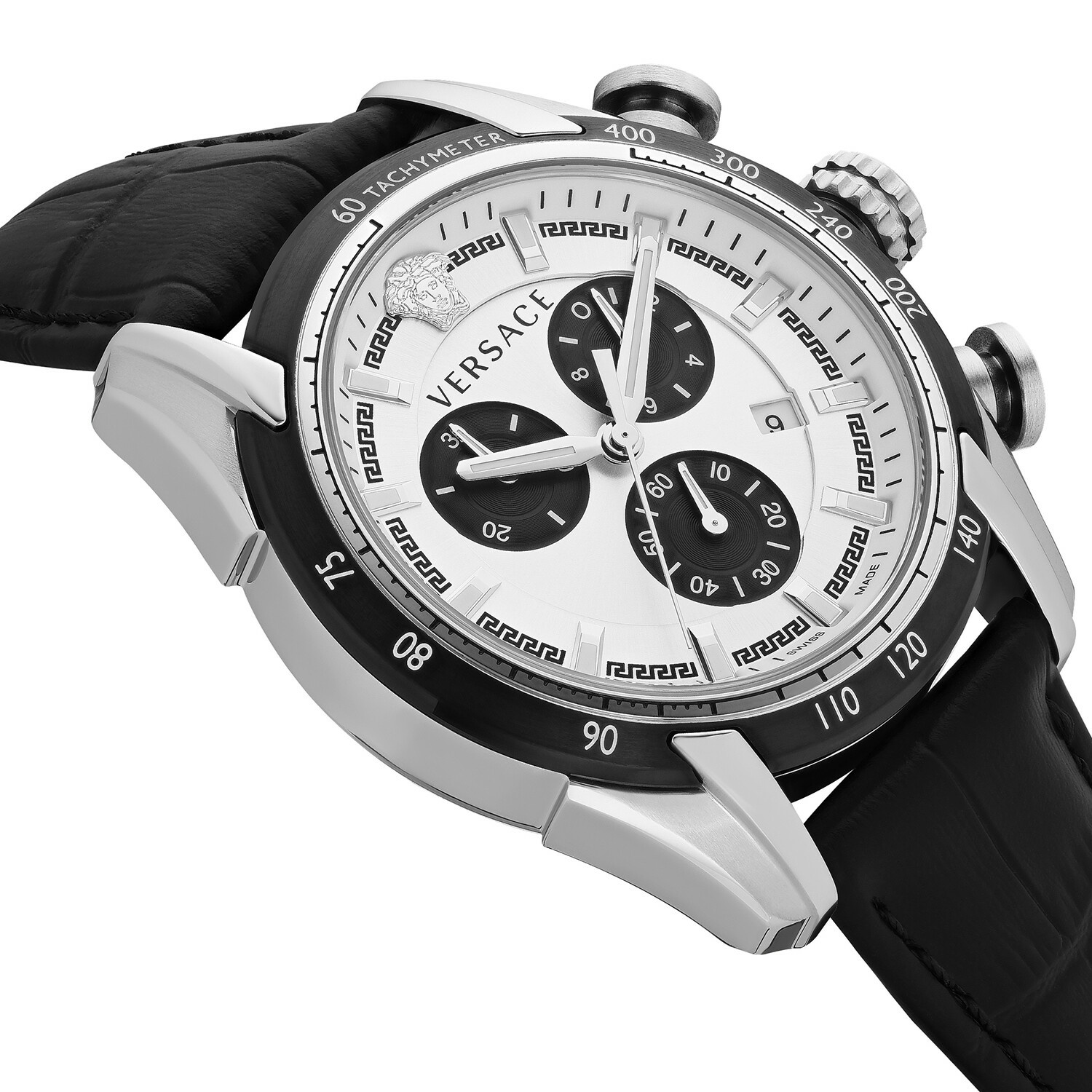 Versace Herren Armbanduhr V-Ray VE2I00821 Silber – Bild 3