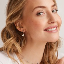 Creole 925 Sterling Silber rhodiniert Herz Zirkonia 41184873513054 Creole 925 Sterling Silber rhodiniert Herz Zirkonia 41184873513054