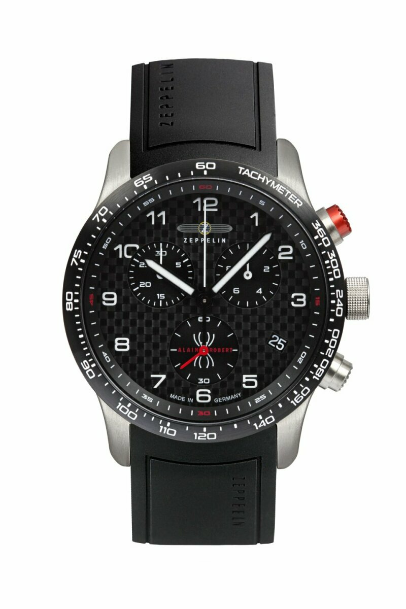 Zeppelin Herrenuhr NightCruise Chrono inkl. Ersatzband 72944_KB – Bild 2