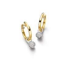 Ohrringe Elaine Firenze 14ct. Weiß/Gelbgold 55644951E/3 Ohrringe Elaine Firenze 14ct. Weiß/Gelbgold 55644951E/3