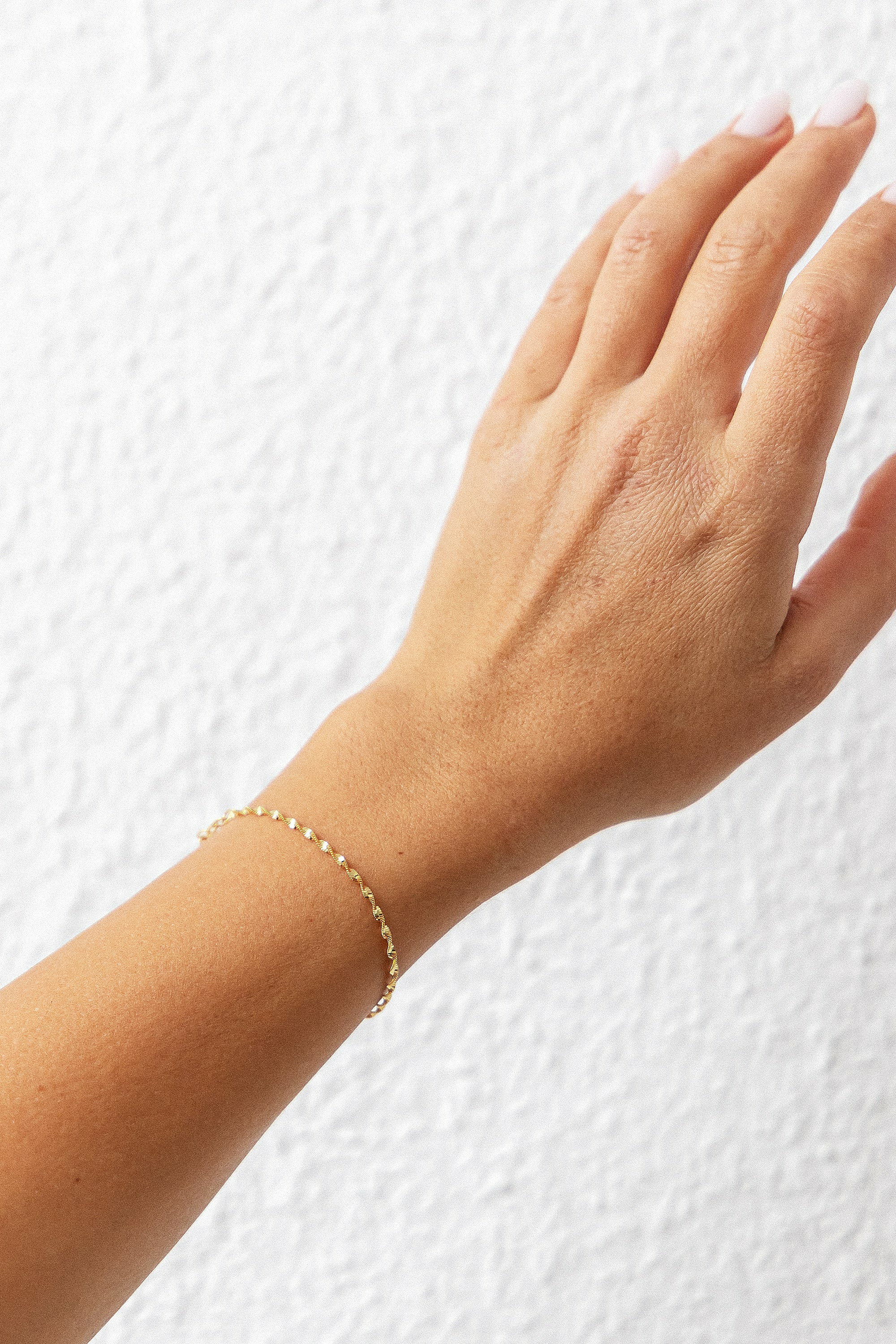 Armband 925/- Sterling Silber vergoldet Flachpanzer Kette gedreht 41184788938846 Armband 925/- Sterling Silber vergoldet Flachpanzer Kette gedreht 41184788938846