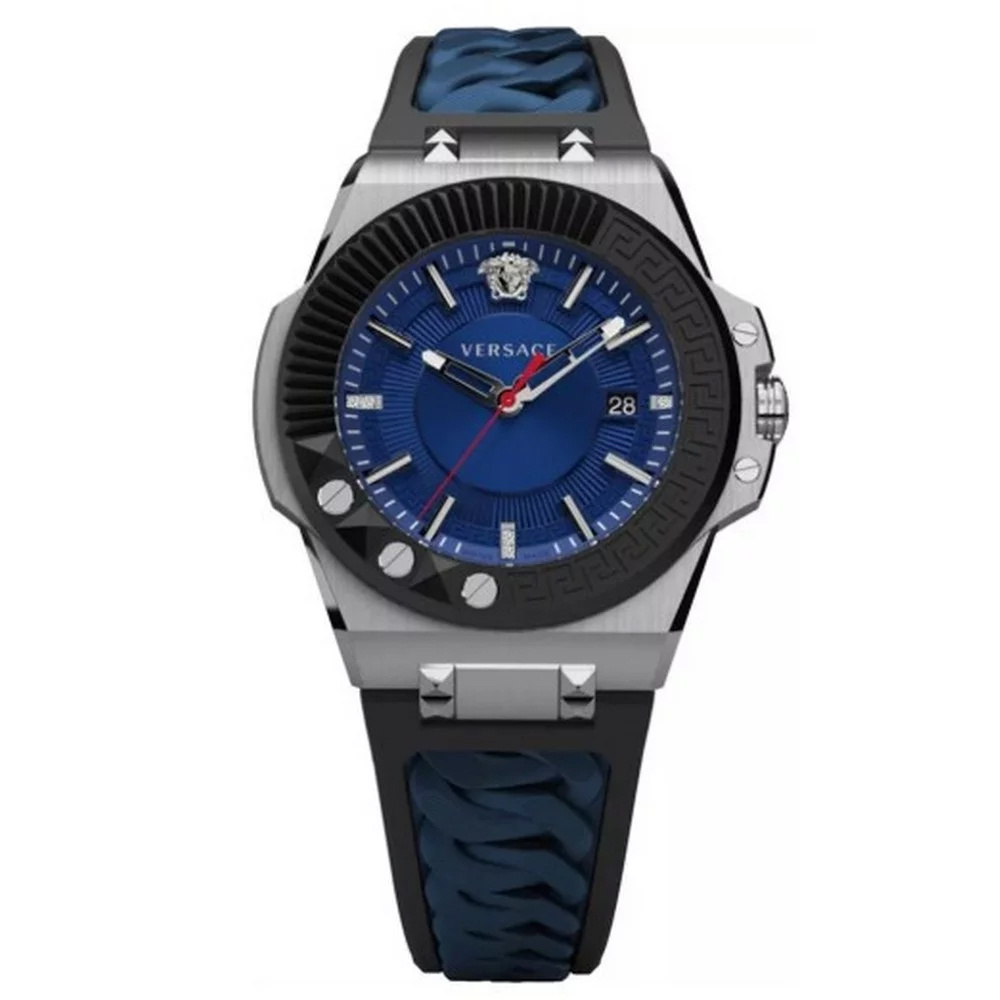 Versace Uhr Herren Versace Chain Reaction Blau /Silber VEDY00819 – Bild 2