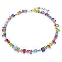 SWAROVSKI Damen Halskette Mehrfarbig GEMA 5656397 SWAROVSKI Damen Halskette Mehrfarbig GEMA 5656397