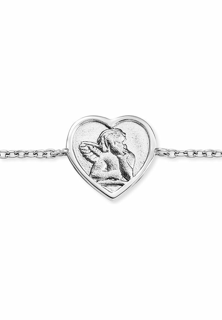 Armband Angeli-Herz | Silber rhodiniert | – Bild 2