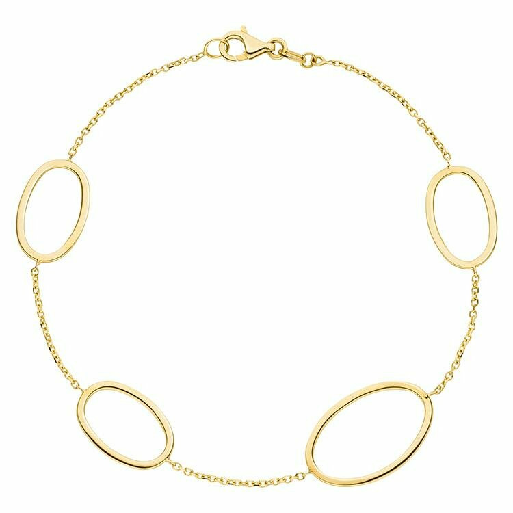 Elaine Firenze Damenarmband 14ct. Gelbgold 1113800 – Bild 2