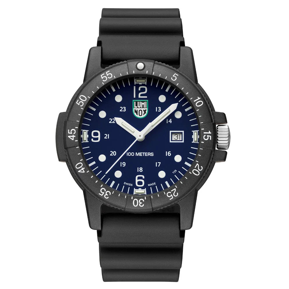 Luminox Herren Armbanduhr Sea Bass Carbonox Schwarz/Blau X2.2003 – Bild 3