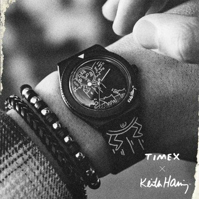 Timex Q TW2W25600 Q Reissue x Keith Haring Uhr – Bild 3