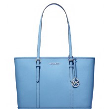 Michael Kors Damen Handtasche Jet Set Travel Tote LIGHT SKY 35T0STVL9L Michael Kors Damen Handtasche Jet Set Travel Tote LIGHT SKY 35T0STVL9L