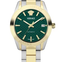 Versace Damen Automatik Armbanduhr Greca Classic VESCA0524 Grün Versace Damen Automatik Armbanduhr Greca Classic VESCA0524 Grün