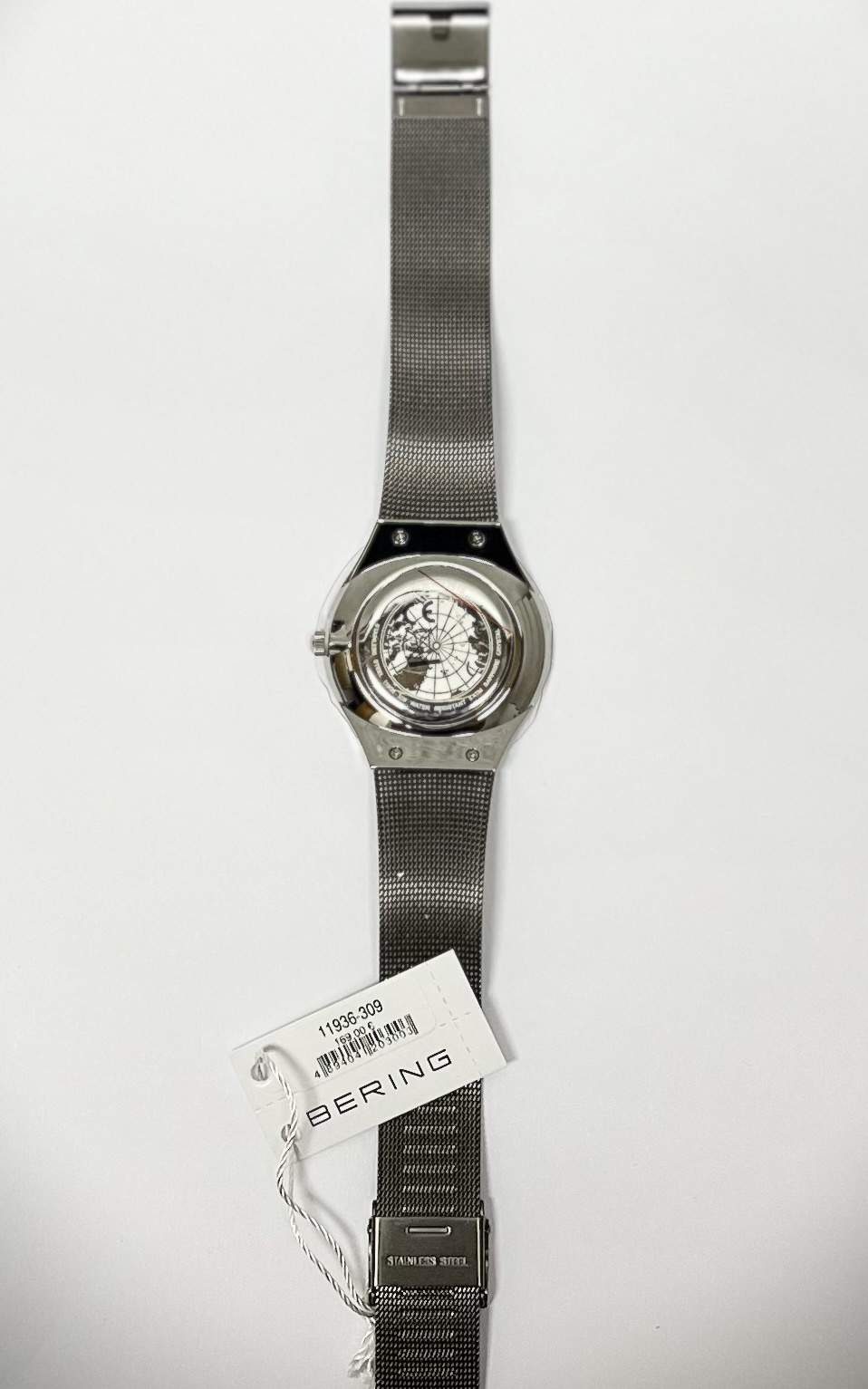 BERING Damen Armbanduhr Slim Classic silber glänzend 11936-309 – Bild 2