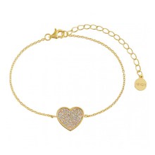 Xenox Damen Armband mit Herz-Anhänger mit Zirkonia XS3605 Xenox Damen Armband mit Herz-Anhänger mit Zirkonia XS3605