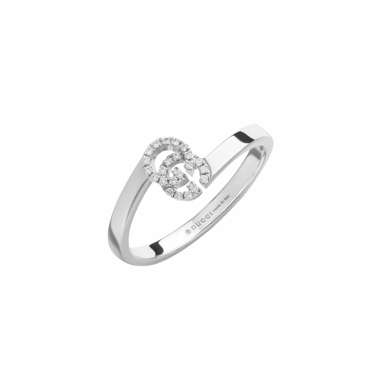 GUCCI Ring GG RUNNING Damen Weißgold YBC457127003 GUCCI Ring GG RUNNING Damen Weißgold YBC457127003