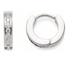 Leonardo Damen Zirkonia Creolen Nani Silber 023330 Leonardo Damen Zirkonia Creolen Nani Silber 023330