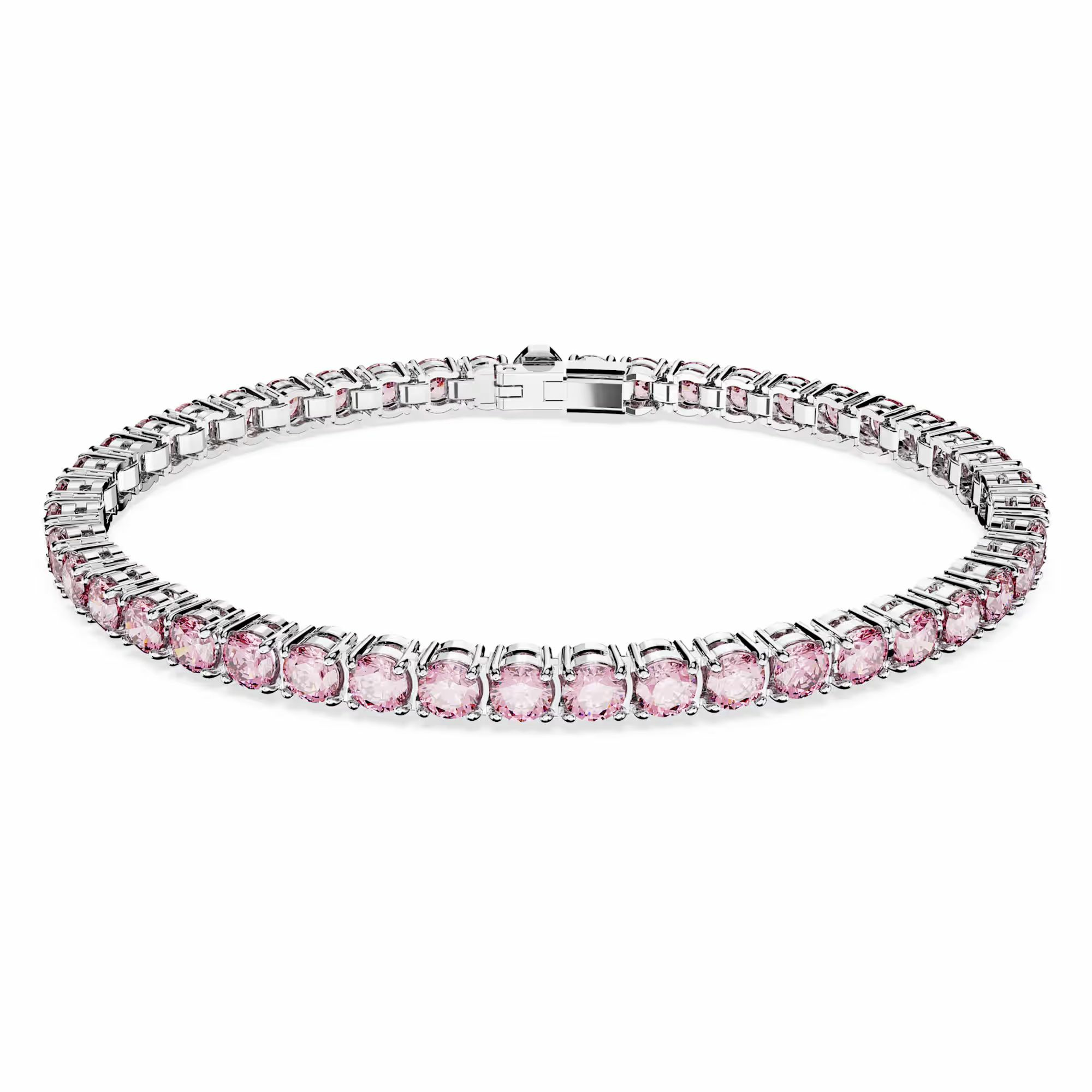 Swarovski Armband Unisex Matrix Tennis Rundschliff Rosa Rhodiniert Größe S 56489... Swarovski Armband Unisex Matrix Tennis Rundschliff Rosa Rhodiniert Größe S 56489...