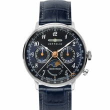 Zeppelin Damenuhr  LZ129 Hindenburg Mondphase  70373 Zeppelin Damenuhr  LZ129 Hindenburg Mondphase  70373