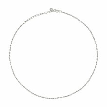 Collier 925/- Sterling Silber Flachpanzer Kette gedreht  rhodiniert 411847825818... Collier 925/- Sterling Silber Flachpanzer Kette gedreht  rhodiniert 411847825818...