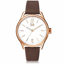 Ice-Watch - Ice Time Brown Rose-Gold - Braun Damenuhr mit Lederarmband - 013067 ... Ice-Watch - Ice Time Brown Rose-Gold - Braun Damenuhr mit Lederarmband - 013067 ...
