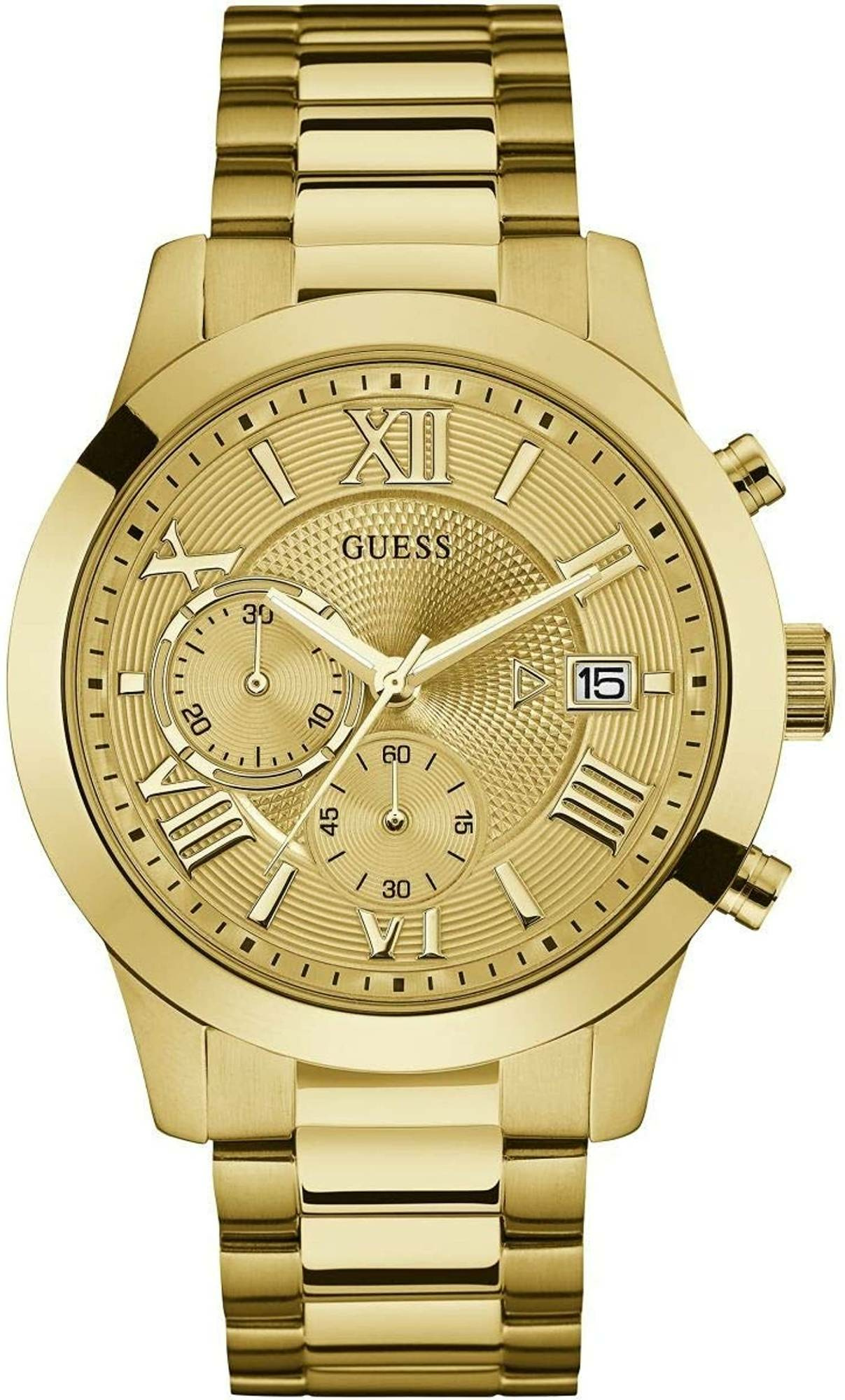 Guess Herren Armbanduhr Chronograph Atlas W0668G4 Guess Herren Armbanduhr Chronograph Atlas W0668G4