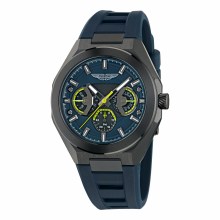 Aston Martin Herren Armbanduhr AML Thrill MTRI1F501 Schwarz Blau 42 mm Silikon Aston Martin Herren Armbanduhr AML Thrill MTRI1F501 Schwarz Blau 42 mm Silikon