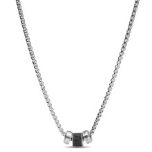 Fossil Herren Halskette Caravan Lavastein JF03689040 Fossil Herren Halskette Caravan Lavastein JF03689040