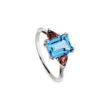 Damenring Elaine Firenze 14ct. Rosé/Weißgold 75039570R/3 Damenring Elaine Firenze 14ct. Rosé/Weißgold 75039570R/3