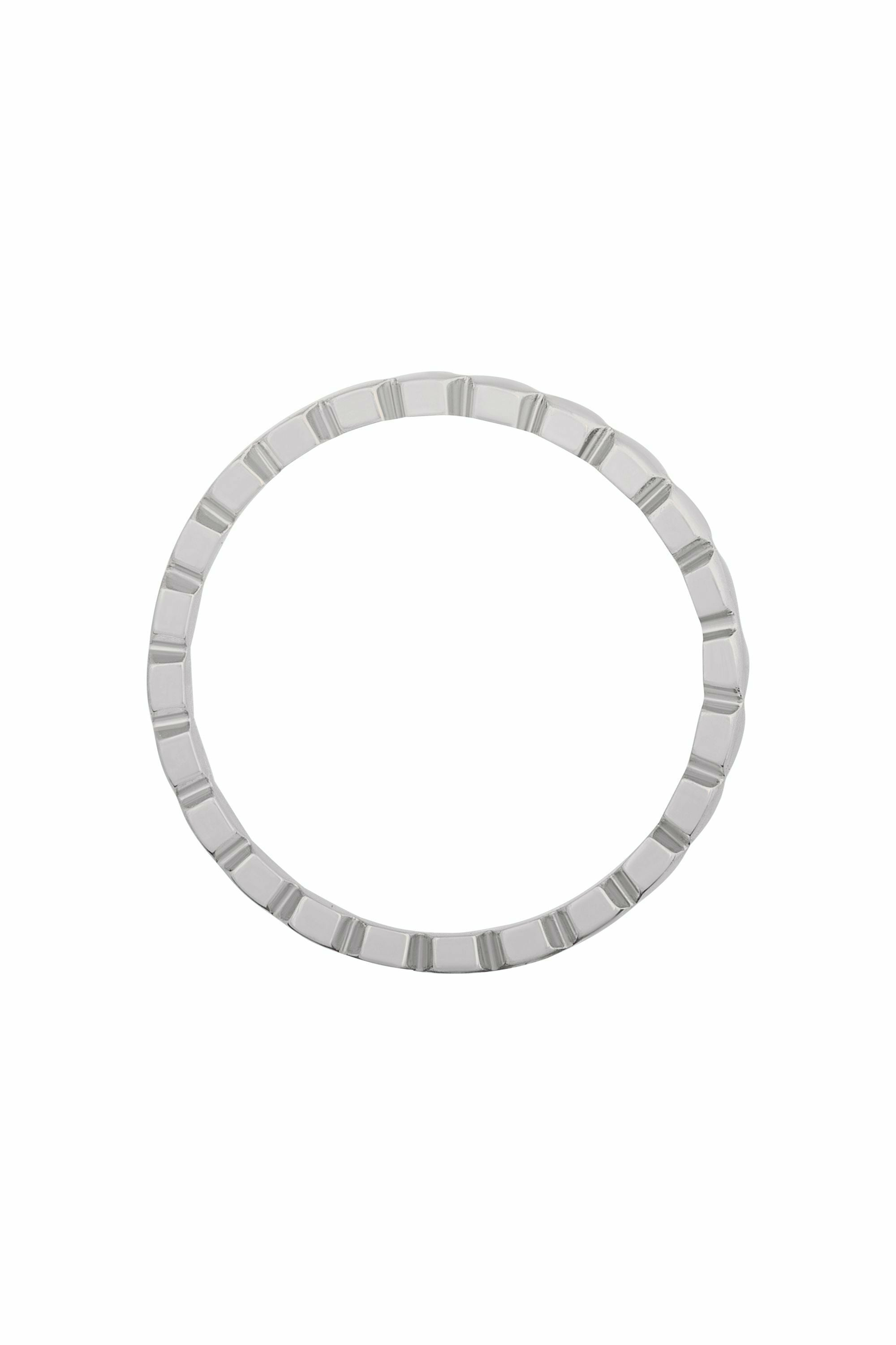 Ring 925/- Sterling Silber rhodiniert Hexagon Stacking 41184742375518 – Bild 3