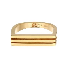 Ring Elli PREMIUM Ring Siegelring Rechteck Unisex 925 Silber rhodiniert Ring Elli PREMIUM Ring Siegelring Rechteck Unisex 925 Silber rhodiniert