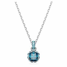 Swarovski Kette mit Anhänger Birthstone Kissenschliff Dezember Blau 5651707 Swarovski Kette mit Anhänger Birthstone Kissenschliff Dezember Blau 5651707