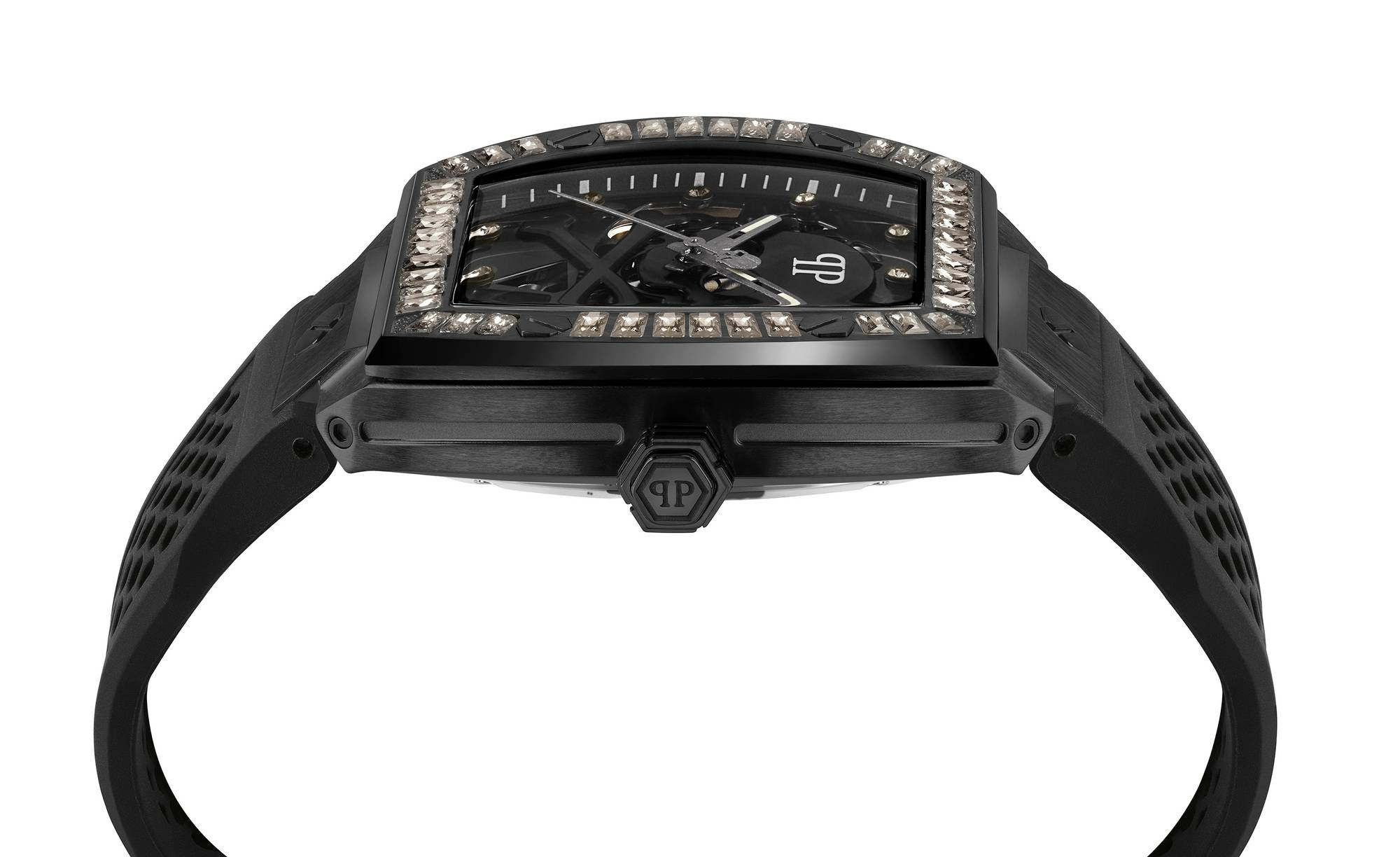 Philipp Plein Automatik Herrenuhr The $keleton Crystal – Bild 3