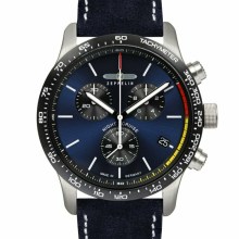 Zeppelin Herrenuhr  NightCruise  inkl. Ersatzband 72883 Zeppelin Herrenuhr  NightCruise  inkl. Ersatzband 72883