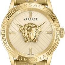 Versace Herren Armbanduhr V-Code RESTYLING Gold Edelstahl VESN00722 Versace Herren Armbanduhr V-Code RESTYLING Gold Edelstahl VESN00722