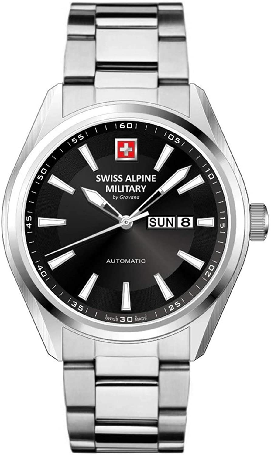 Swiss Alpine Military Herren Armbanduhr Automatic with Sapphire Crystal Selitta ... – Bild 2
