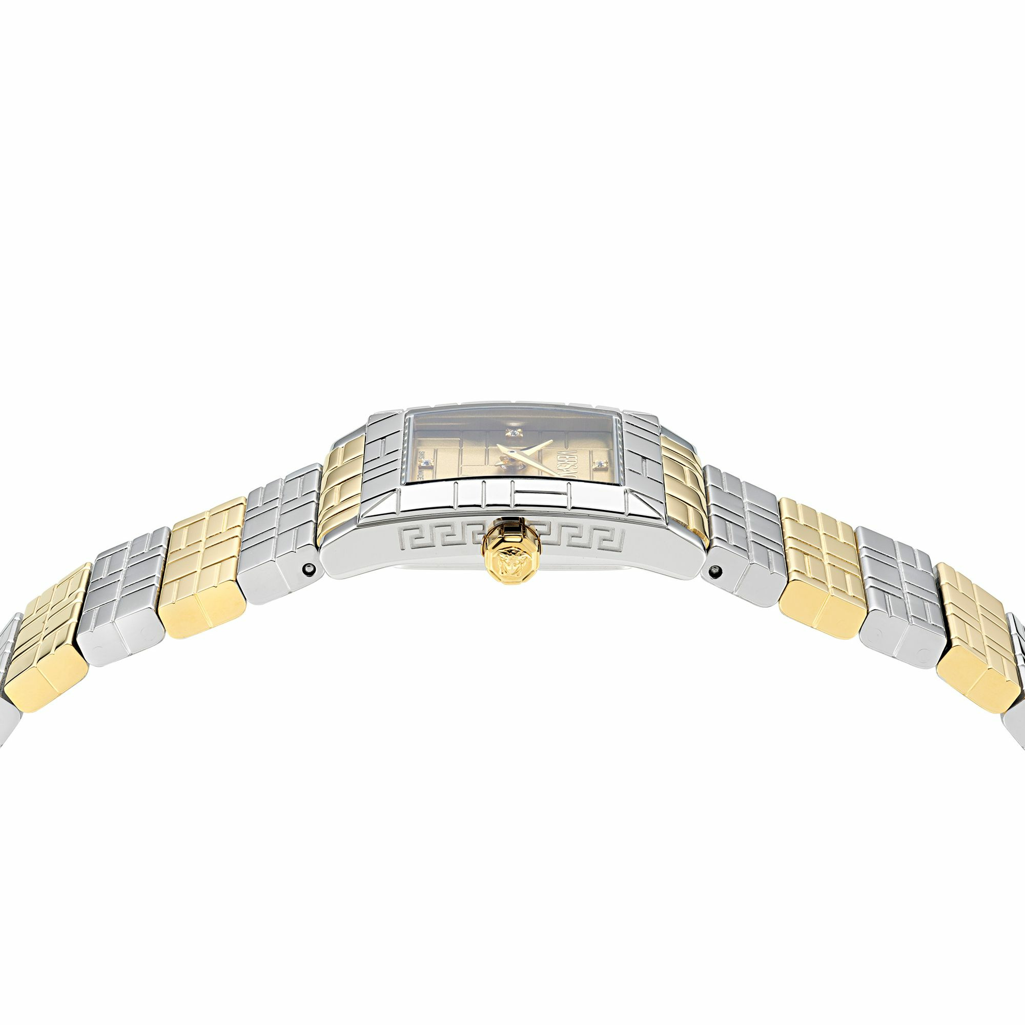 Versace Mosaic VE9B00424 Damen 22 mm Two‑Tone Stahl/Gold – Bild 3