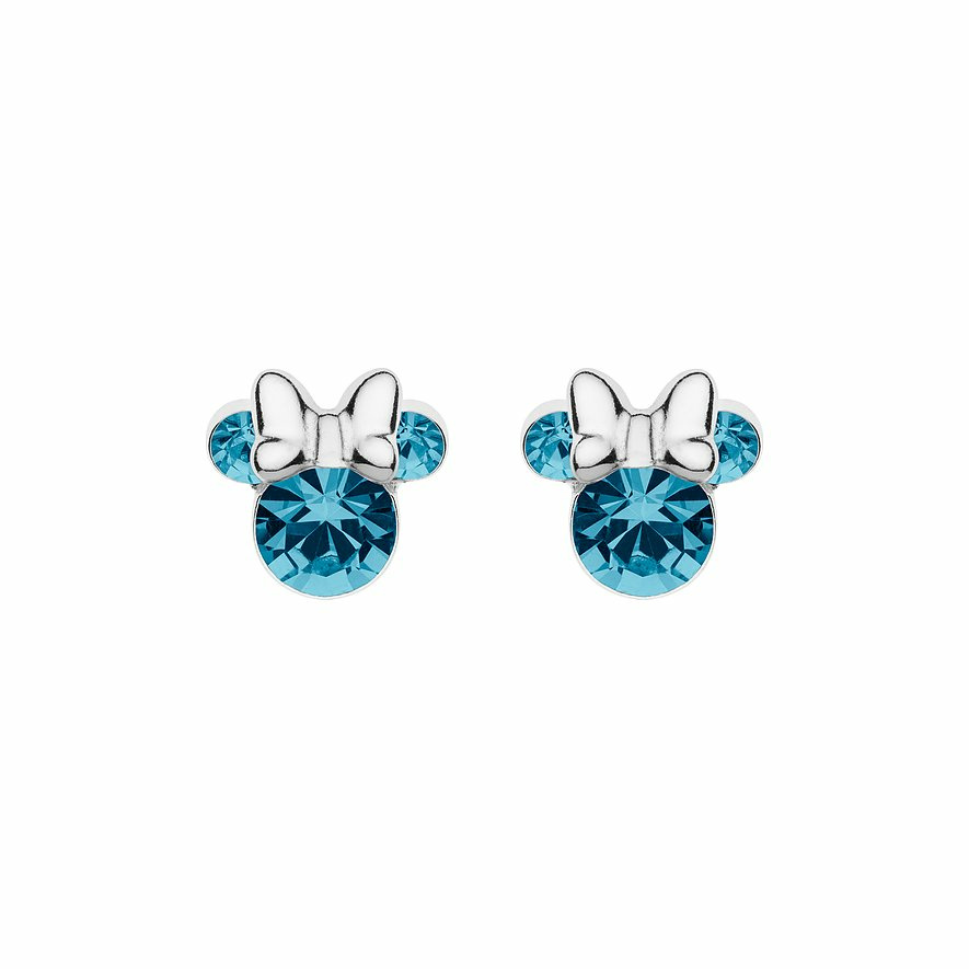 Disney Kinderohrringe Minnie Mouse Kristall Blau BS00027TL-55.CS Disney Kinderohrringe Minnie Mouse Kristall Blau BS00027TL-55.CS