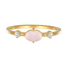 Ring Rosa Quarz Topas Edelstein Klassik 375er Gelbgold Ring Rosa Quarz Topas Edelstein Klassik 375er Gelbgold