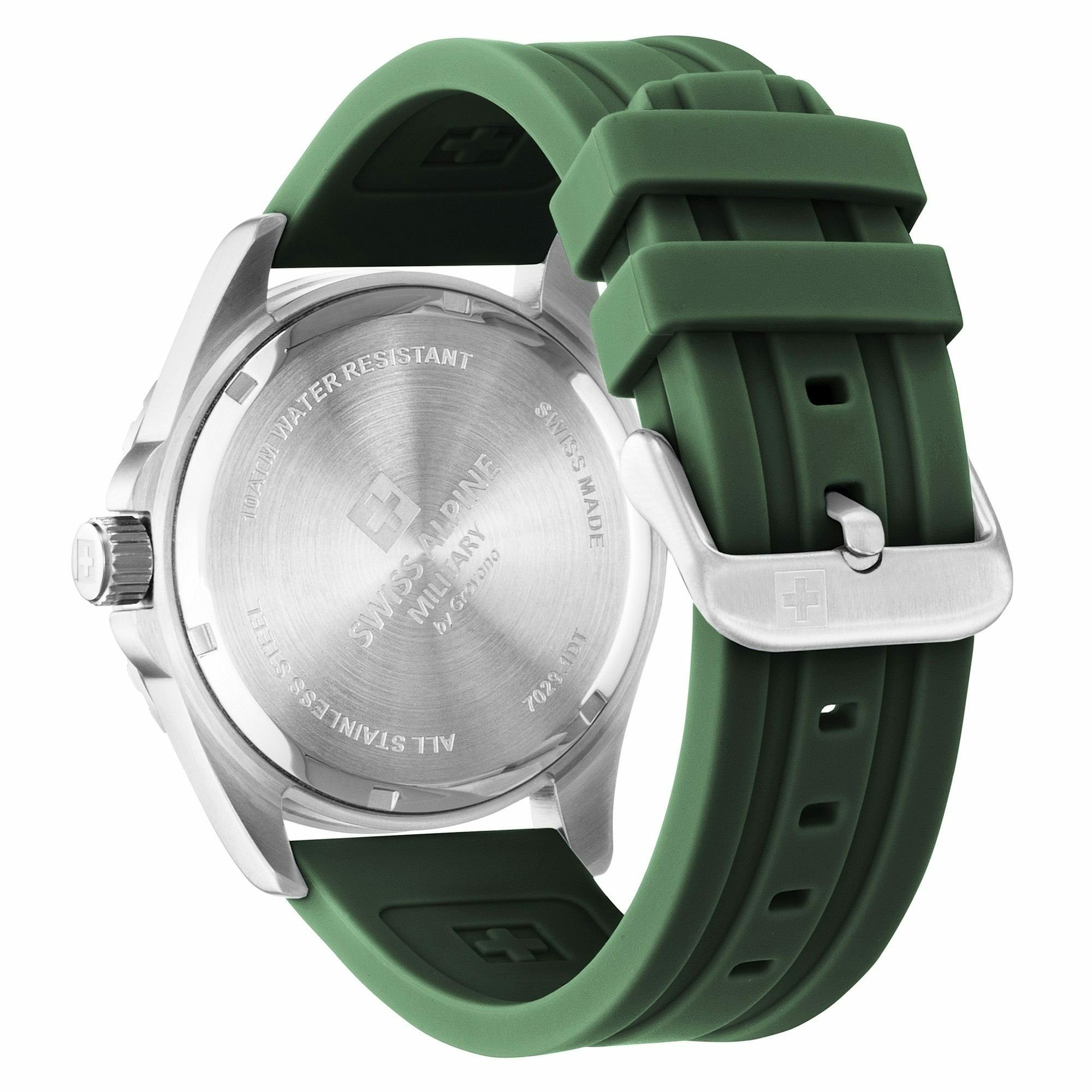 Swiss Alpine Military Herren Armbanduhr Taucheruhr Raptor dunkelgrün 7029.1834 Swiss Alpine Military Herren Armbanduhr Taucheruhr Raptor dunkelgrün 7029.1834