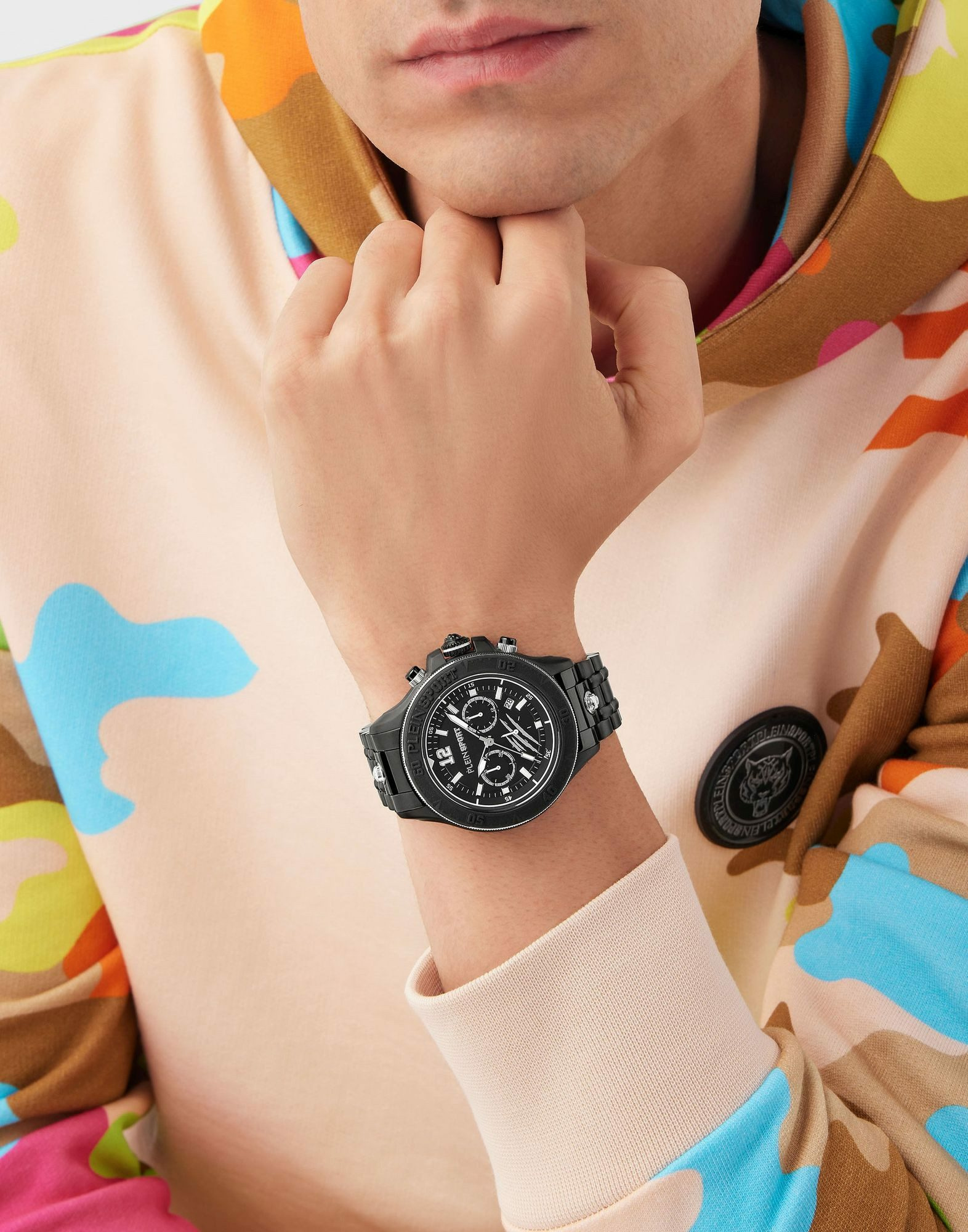 Plein Sport Uhr Herren WARRIOR TECH PS6BA0724 Schwarz – Bild 2