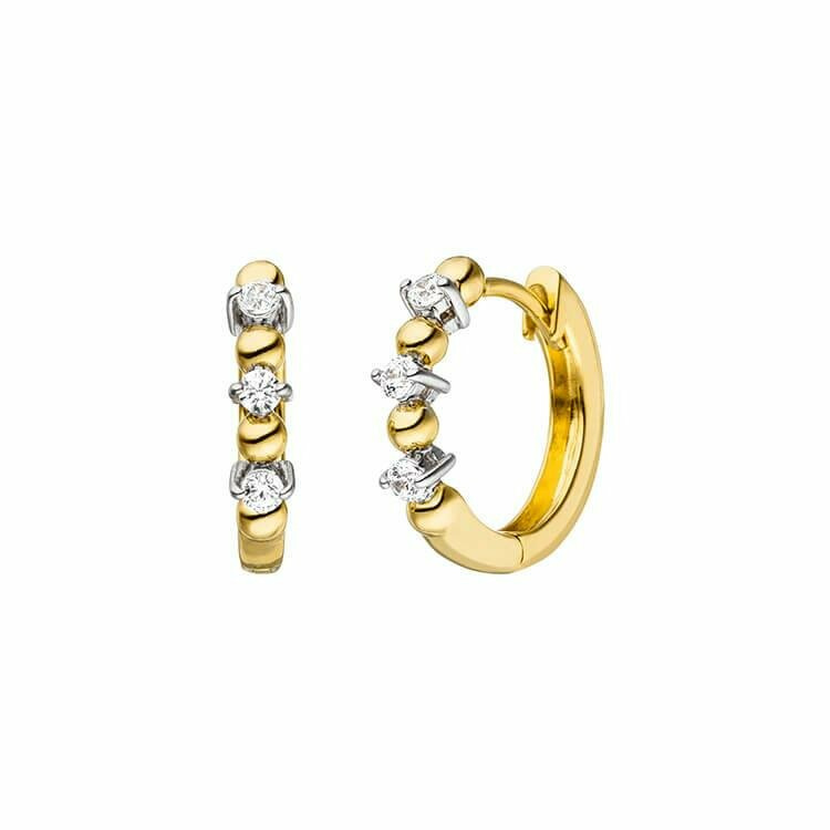 Viventy Damen Creolen Gelbgold 784884 Viventy Damen Creolen Gelbgold 784884