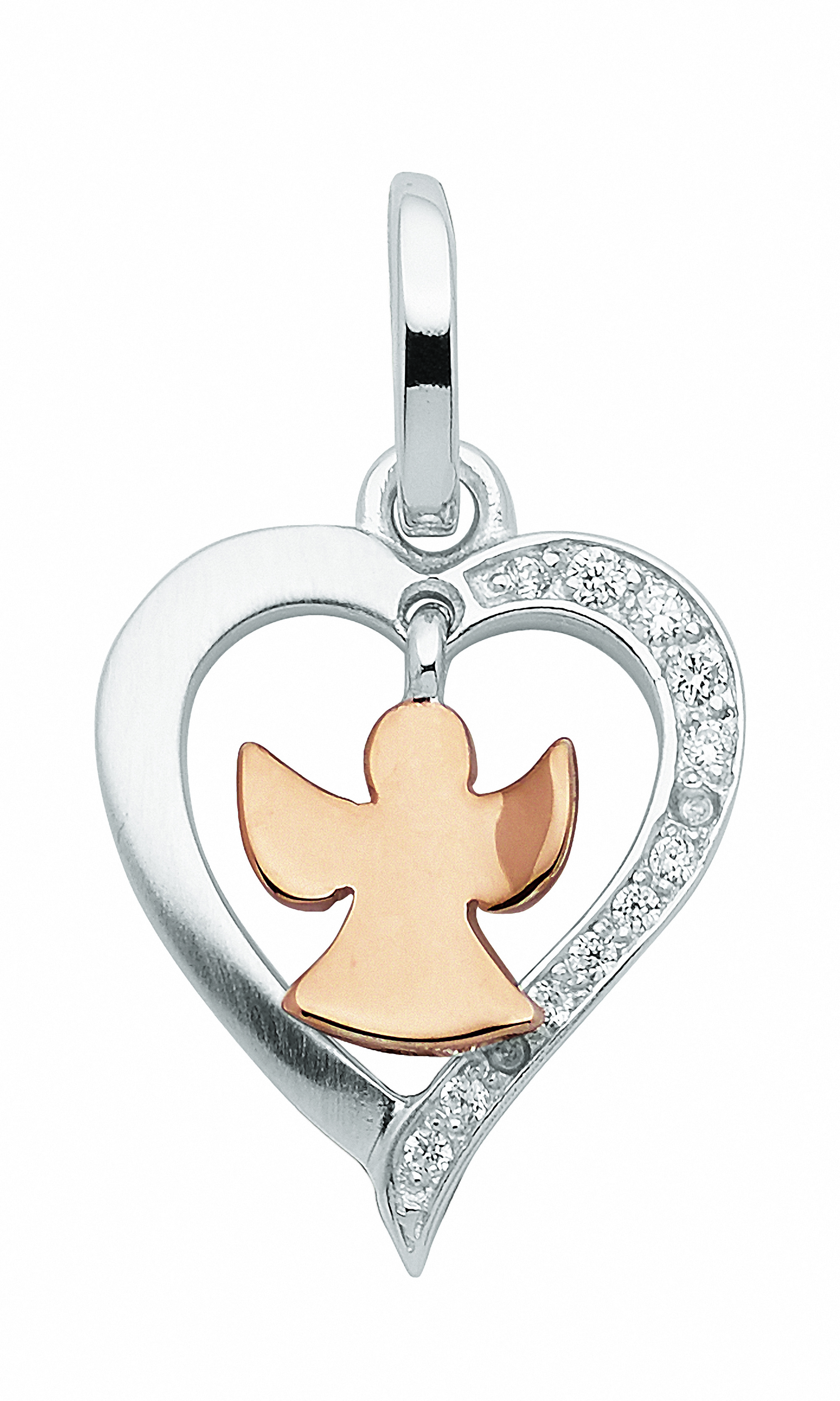 Damen 925 Silber Anhänger mit Zirkonia Damen 925 Silber Anhänger mit Zirkonia