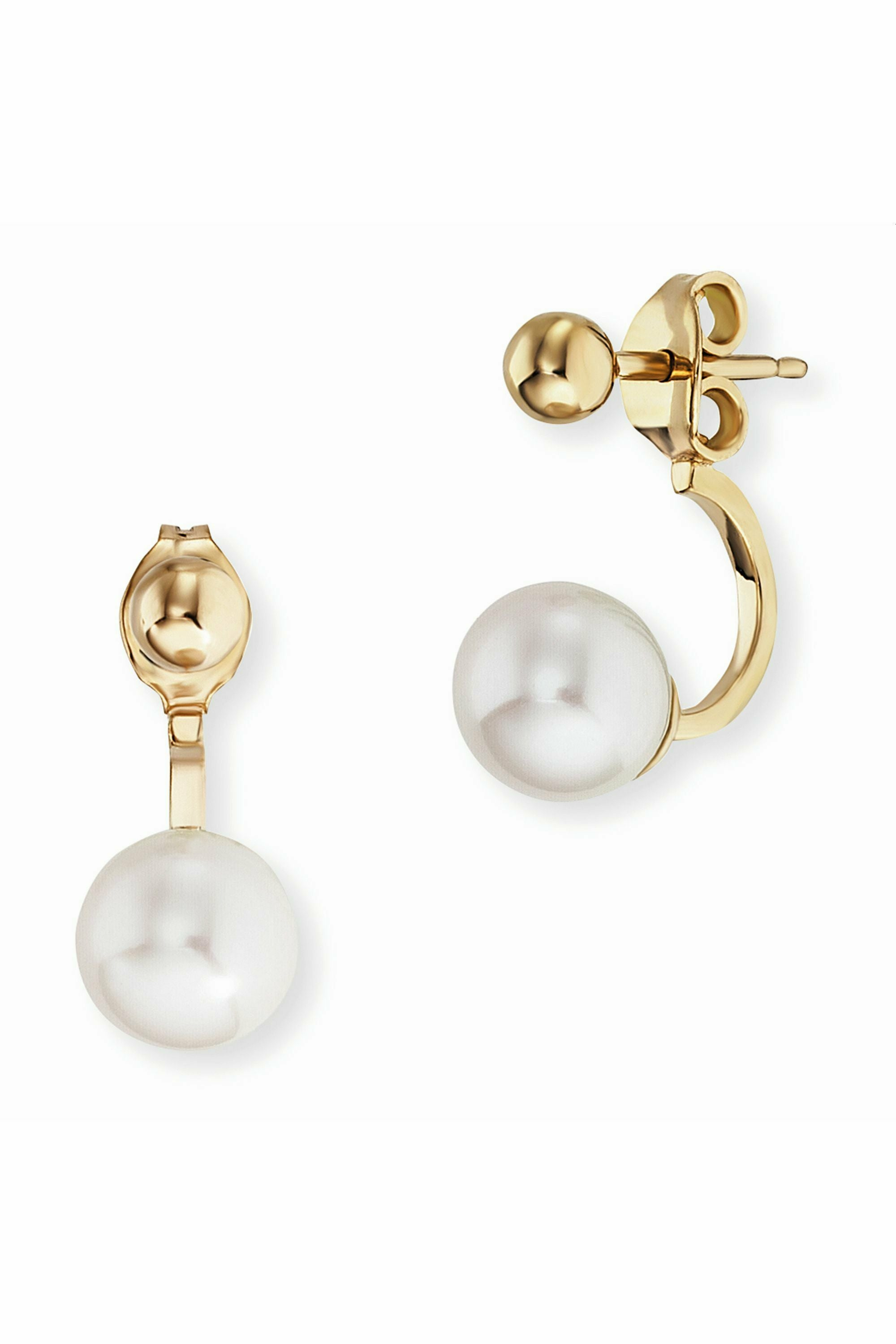 Ohrstecker 925-/ Sterling Silber vergoldet Perlen 41183966920798