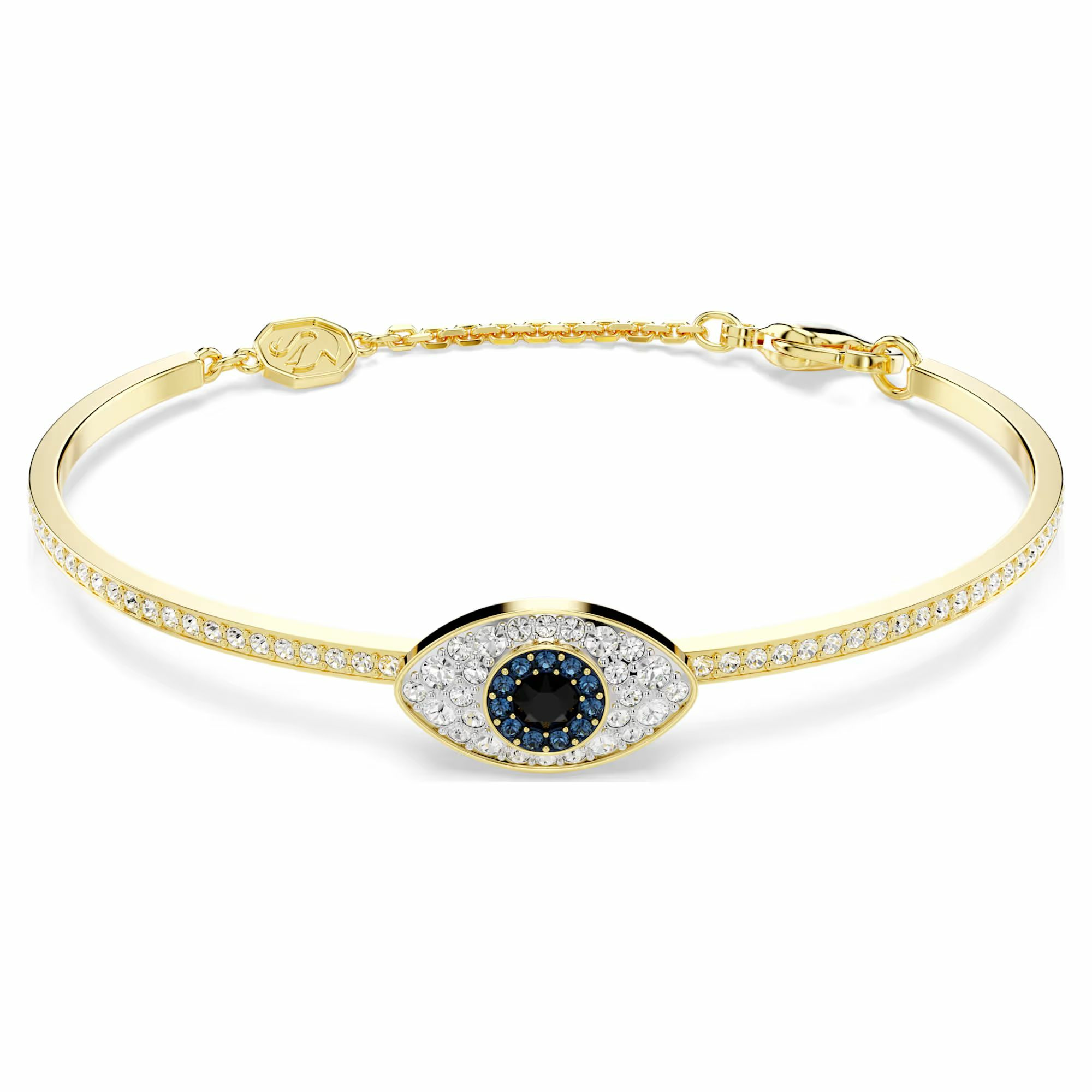 Swarovski Armband Damen Symbolica Evil Eye blau gold 5692171 Swarovski Armband Damen Symbolica Evil Eye blau gold 5692171
